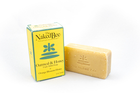 Oatmeal & Honey Triple Milled Bar Soap, Orange Blossom Honey