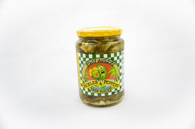 Tony Packos Pickles & Peppers Thin Sliced