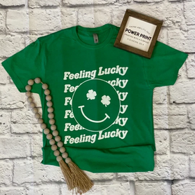 Feeling Lucky- Short Sleeve T-Shirt