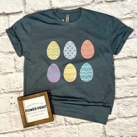 Easter Eggs- Short Sleeve T-Shirt